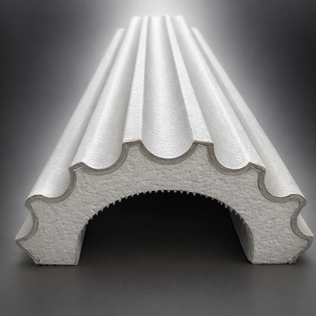Halbsäule für Fassade – SA 15 K 1/2
