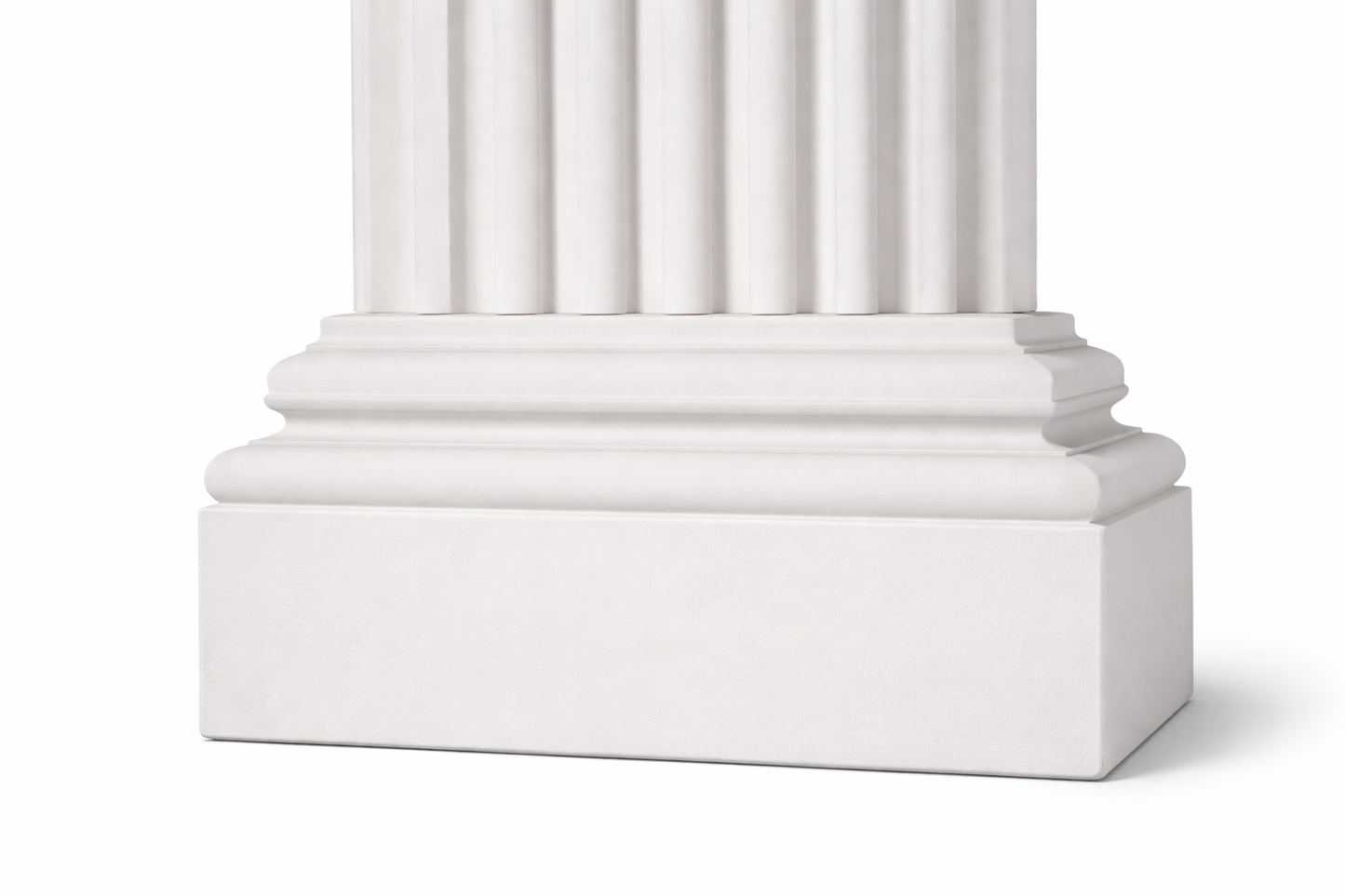Pilaster Komplettset X8 – Schaft PLE-30, Kapitell KE-30k & Sockel BEG-30 | Gipsstuck Innen
