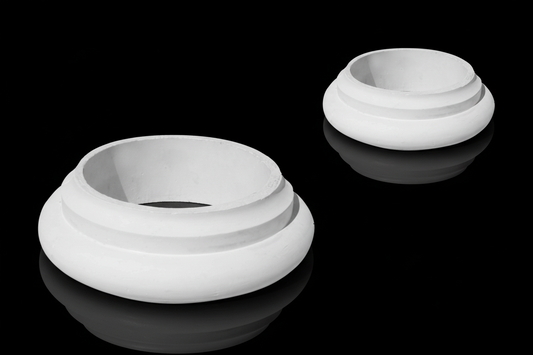 Basis BK5a ½ Säulenbasis Gips Innen Stuck Säule