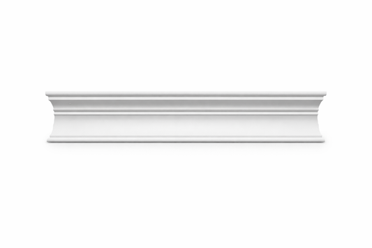 Stuckleiste C-16 – Deckenleiste aus Gips 75x65 mm