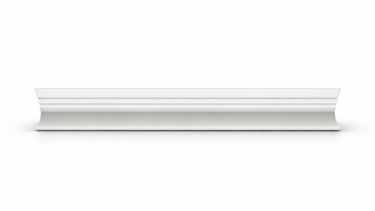 Stuckleiste C-35 – Deckenleiste aus Gips 120x95 mm
