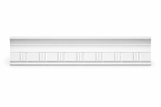 Stuckleiste C-06 – Deckenleiste aus Gips 50x60 mm