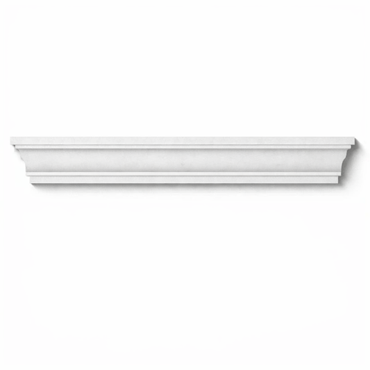 Stuckleiste CE-910 – Deckenleiste aus Gips 65x55 mm