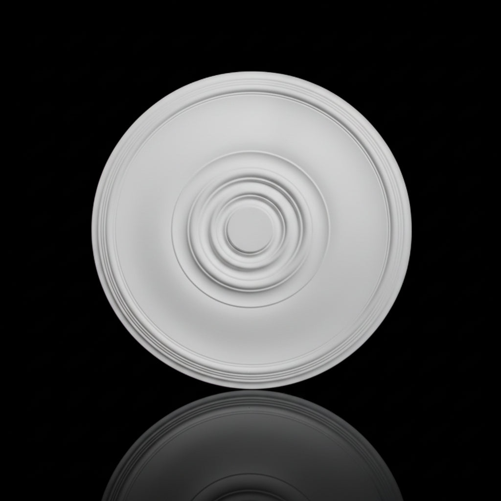 Stuck Rosette R-39 – Moderne Deckenrosette aus Gips Ø 700 mm