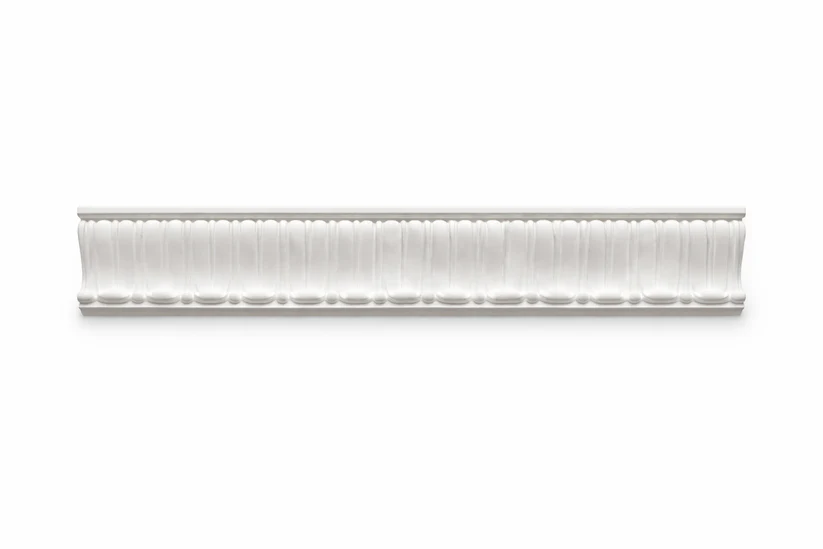 Stuckleiste C-14 – Deckenleiste aus Gips 85x100 mm