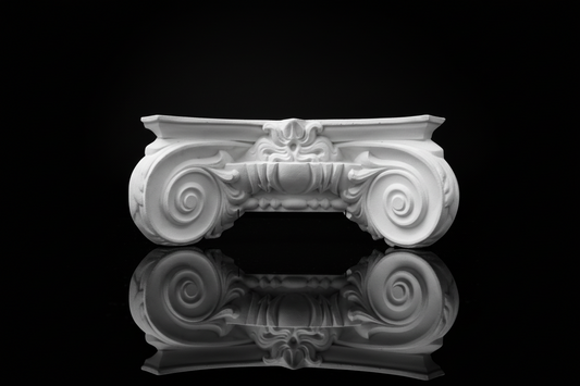 Kopf GK4-5b ½ Säulenkapitell Gips Innen Stuck Säule