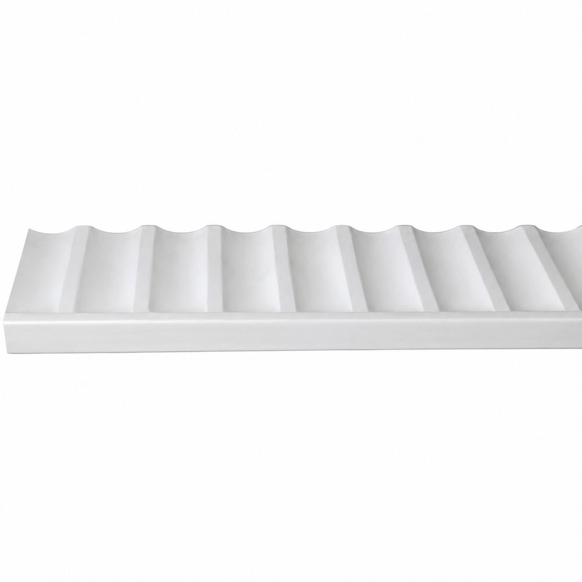 Stuckleiste LP-27A – Wandleiste aus Gips 80x25 mm