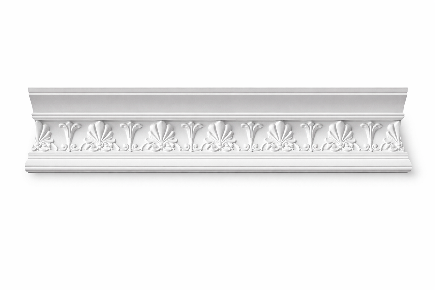 Stuckleiste P-15 – Deckenleiste aus Gips 150x120 mm