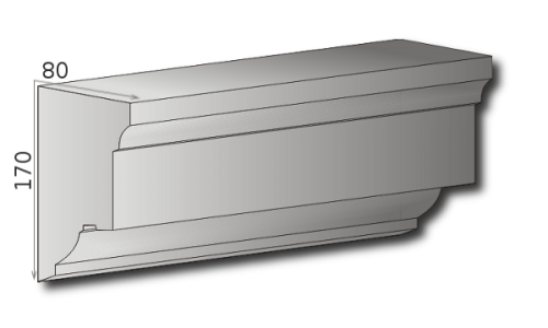 Fensterbank P-04 A 170