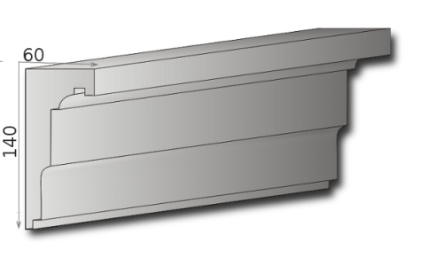 Fensterbank P-20 A 140