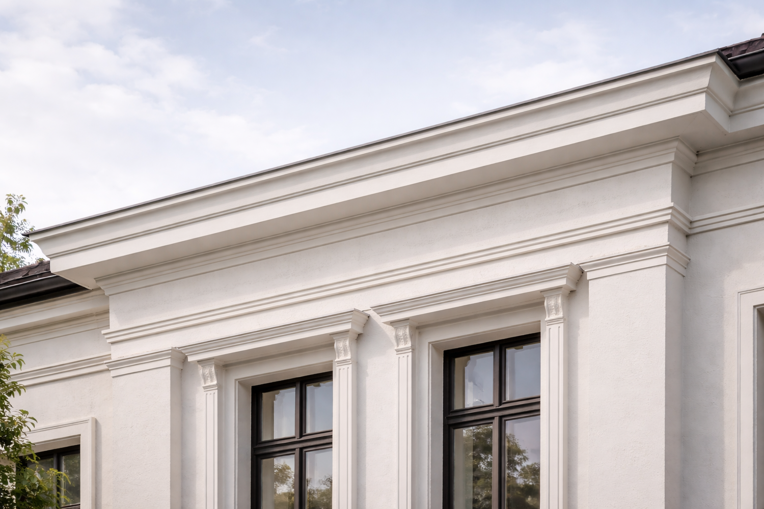 Gesimse für Fassaden