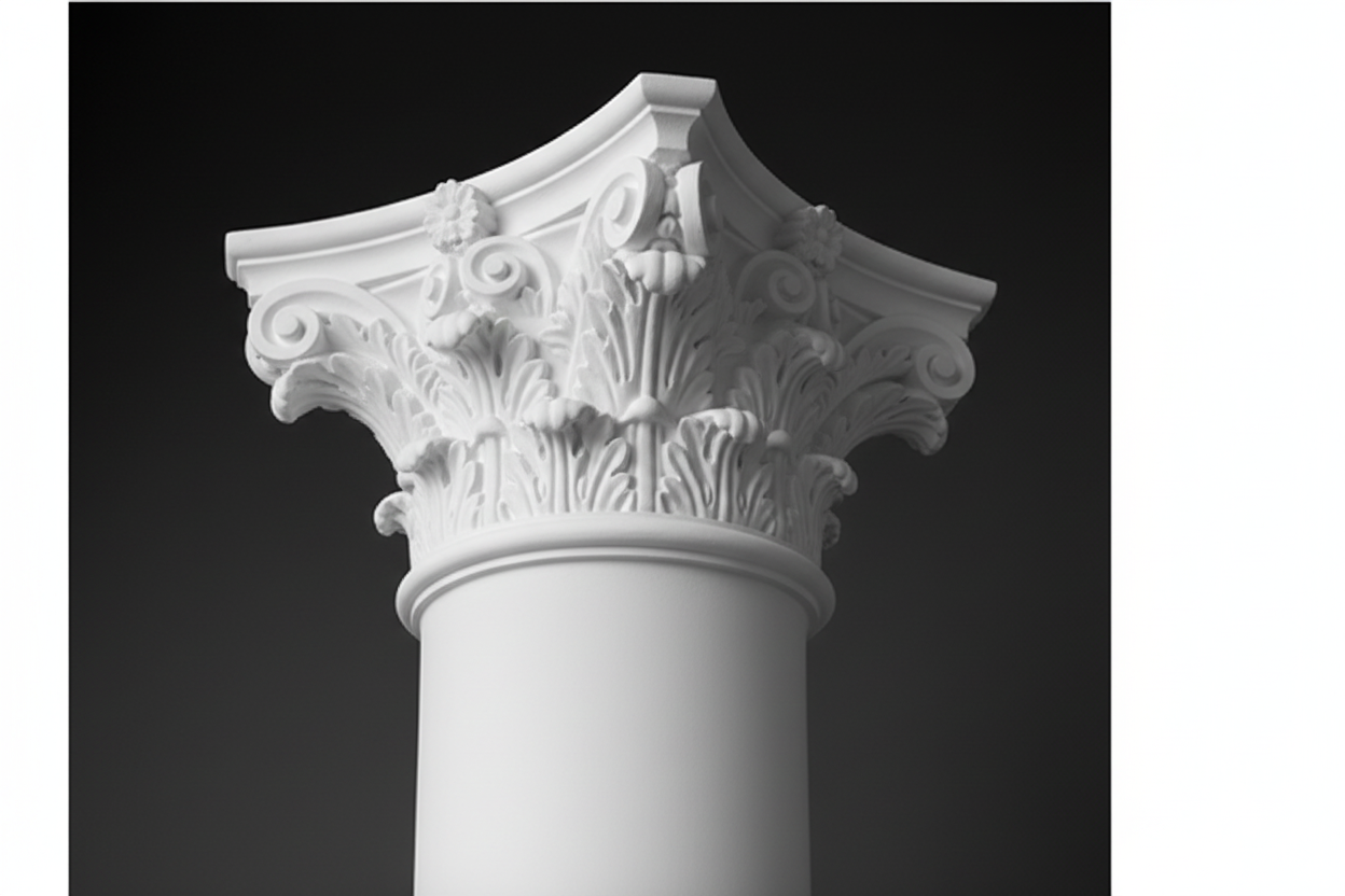 Kapitelle für Säulen