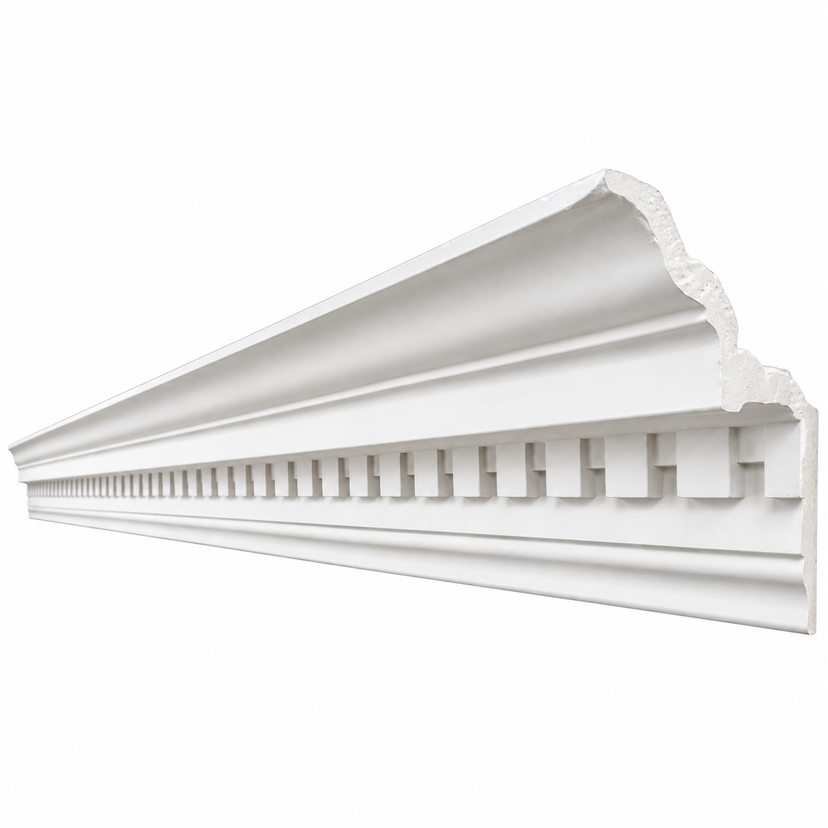 Stuckleiste C-42 – Deckenleiste aus Gips 128x128 mm