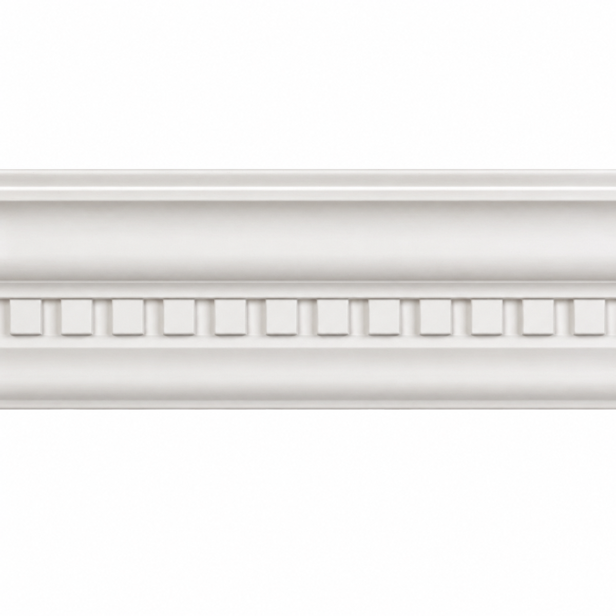 Stuckleiste LP-28 – Wandleiste aus Gips 80x23 mm