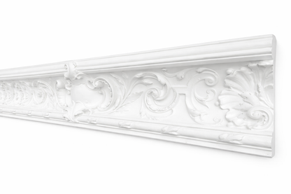 Stuckleiste C-28 – Deckenleiste aus Gips 180x150 mm