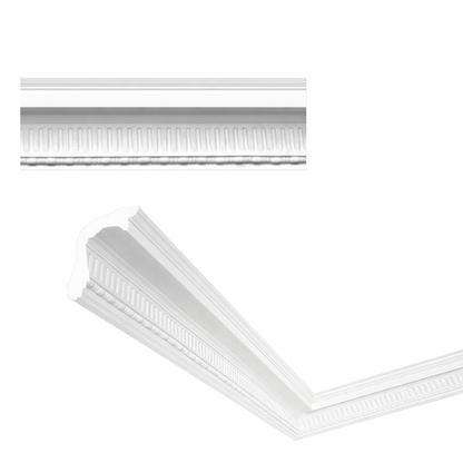 Stuckleiste C-20 – Deckenleiste aus Gips 110x145 mm