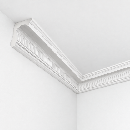 Stuckleiste C-20 – Deckenleiste aus Gips 110x145 mm