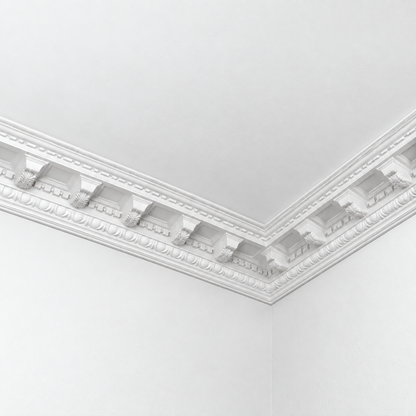 Stuckleiste C-22 – Deckenleiste aus Gips 170x130 mm