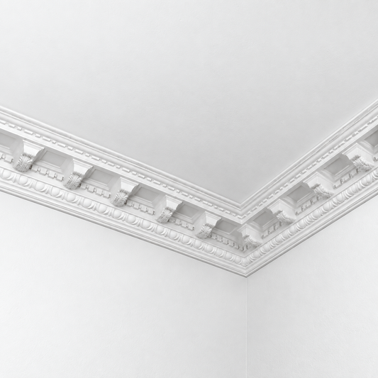 Stuckleiste C-22 – Deckenleiste aus Gips 170x130 mm