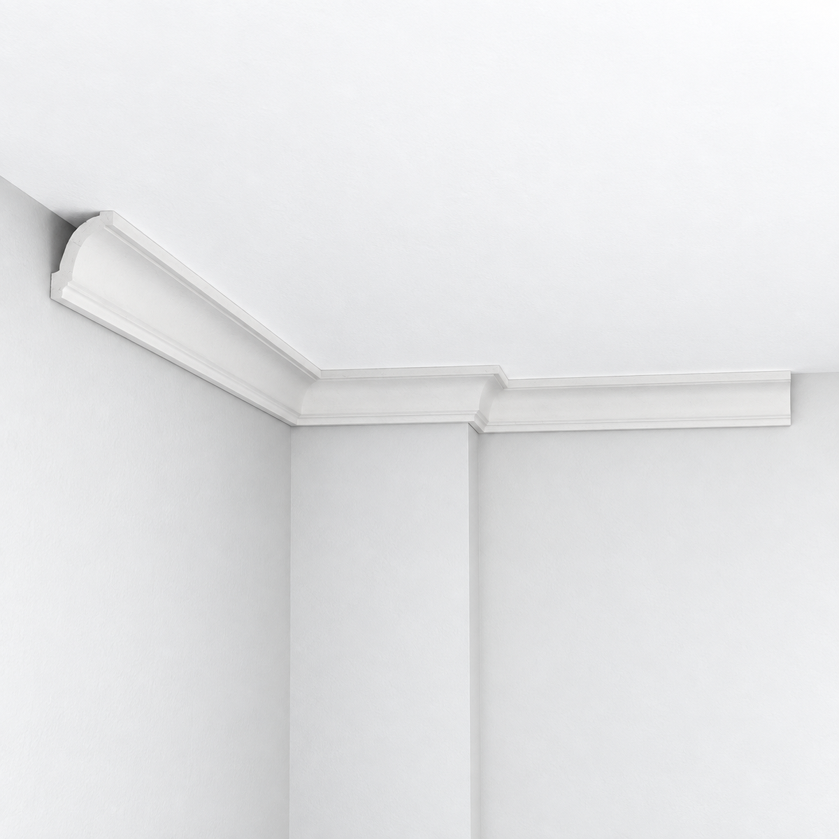 Stuckleiste C-27 – Deckenleiste aus Gips 55x65 mm