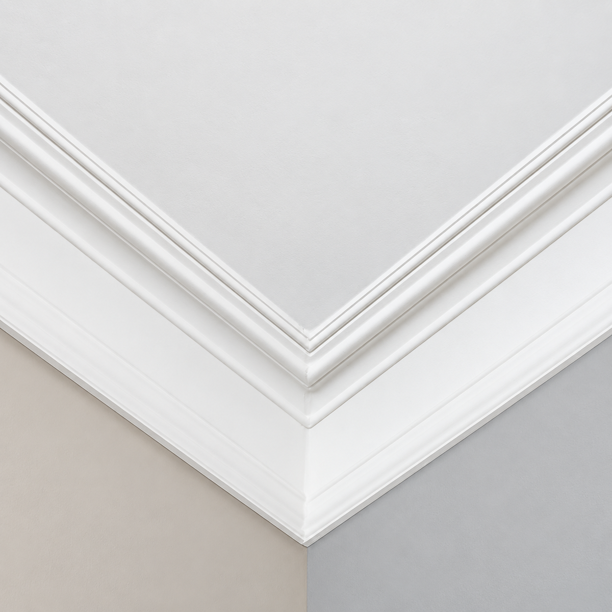 Stuckleiste C-41 A Grandezza – Deckenleiste aus Gips 170x178 mm