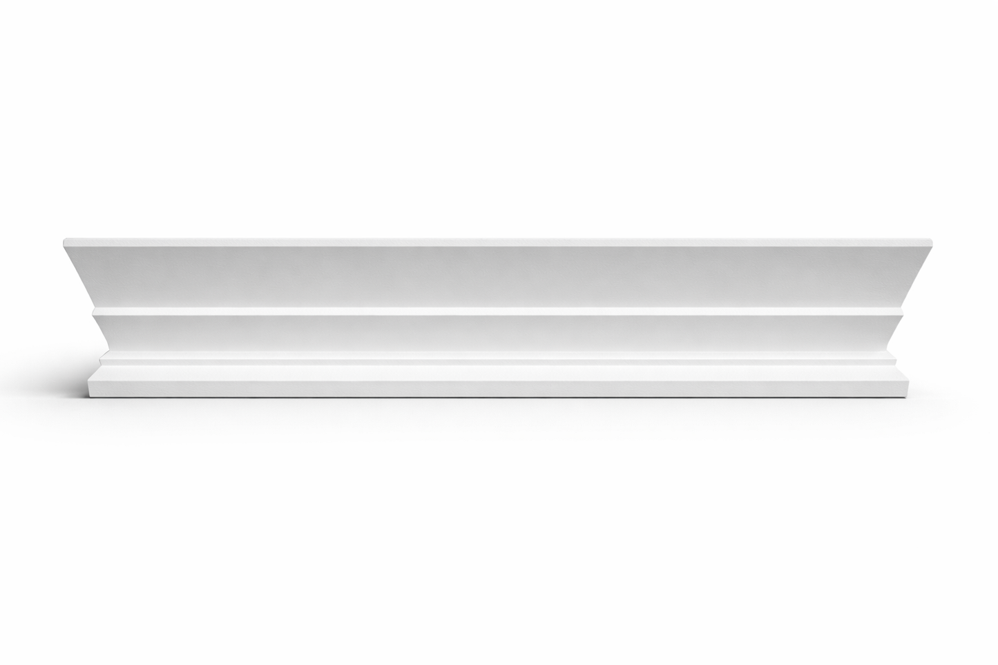 Stuckleiste C-07 – Deckenleiste aus Gips 110x50 mm