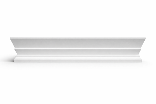 Stuckleiste C-07 – Deckenleiste aus Gips 110x50 mm