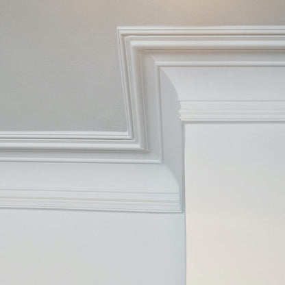 Stuckleiste C-41 A Grandezza – Deckenleiste aus Gips 170x178 mm