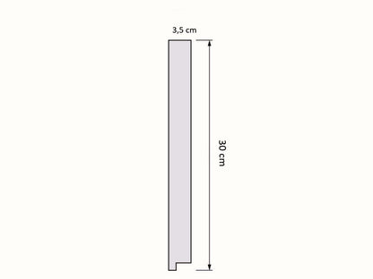 Moderne Fassadenpanel 300x35 FL-9
