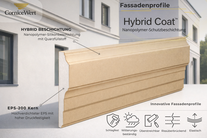 Fassadengesims G-01 A - 335 Fassadenprofil