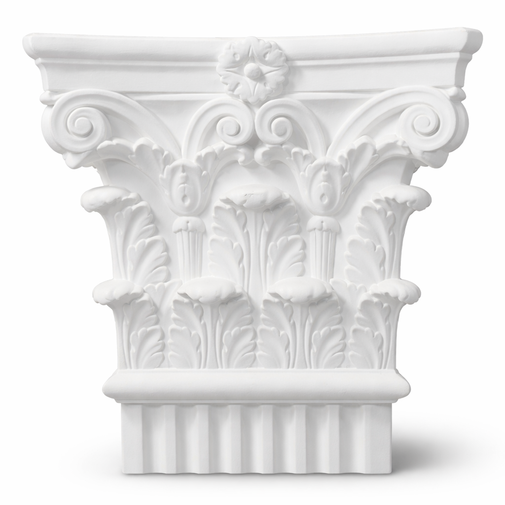 Pilaster Komplettset X9 – Schaft PLE-23, Kapitell KE-23k & Sockel BEG-23 | Gipsstuck Innen