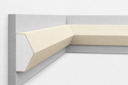Fassadenleiste L-25 A 200x100 Fassadenprofil Sockelleiste