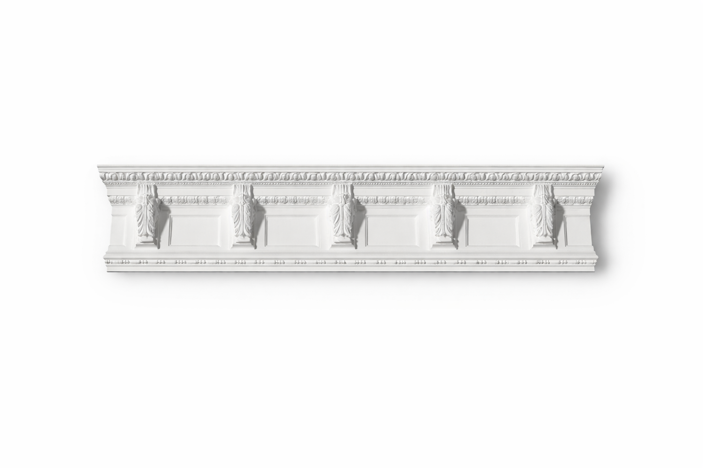 Stuckleiste C-21 – Deckenleiste aus Gips 240x270 mm