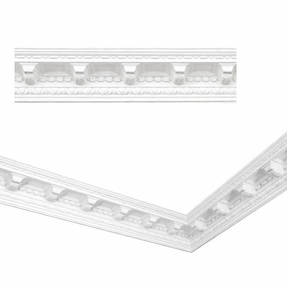 Stuckleiste C-22 – Deckenleiste aus Gips 170x130 mm