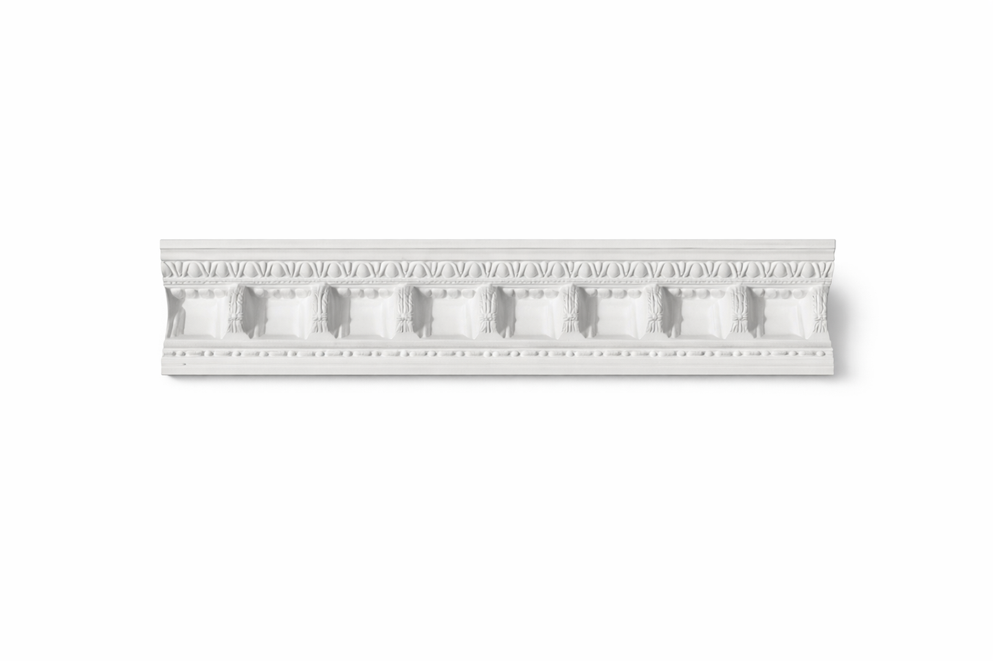 Stuckleiste C-22 – Deckenleiste aus Gips 170x130 mm