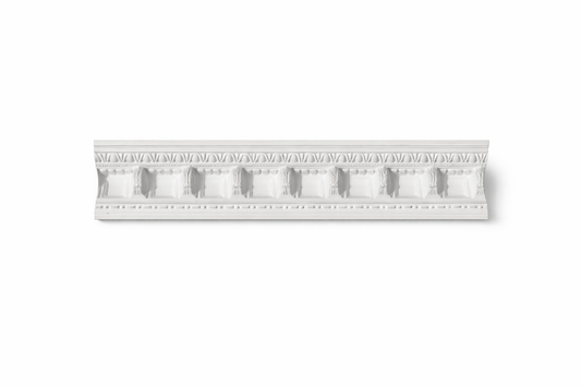 Stuckleiste C-22 – Deckenleiste aus Gips 170x130 mm