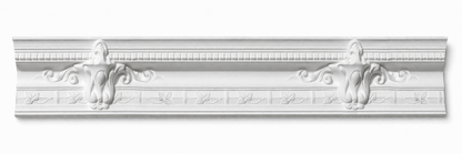 Stuckleiste C-23 – Deckenleiste aus Gips 175x150 mm