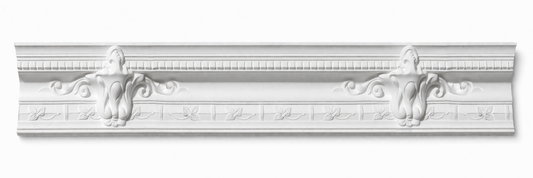 Stuckleiste C-23 – Deckenleiste aus Gips 175x150 mm