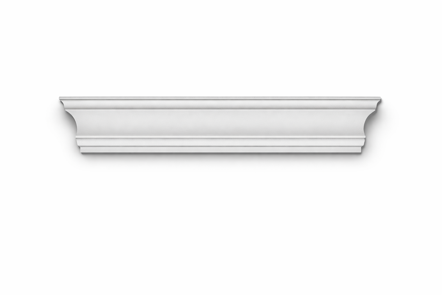 Stuckleiste C-24 – Deckenleiste aus Gips 85x60 mm