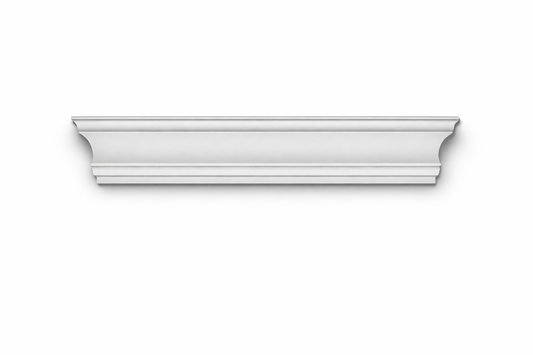 Stuckleiste C-24 – Deckenleiste aus Gips 85x60 mm