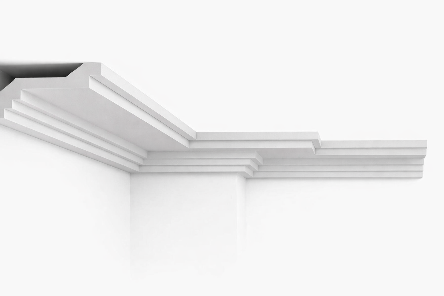 Stuckleiste C-26 – Deckenleiste aus Gips 240x100 mm