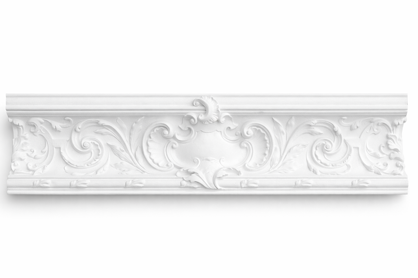 Stuckleiste C-28 – Deckenleiste aus Gips 180x150 mm