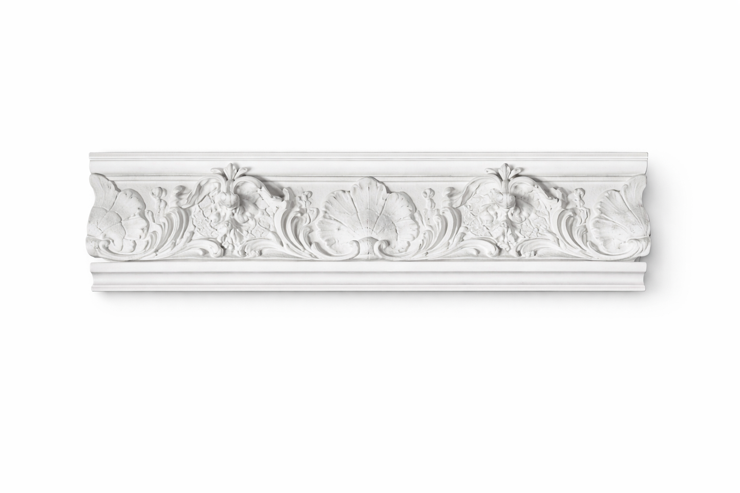 Stuckleiste C-30 Jugendstil – Deckenleiste aus Gips 180x160 mm
