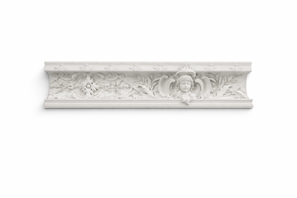 Stuckleiste C-31 Jugendstil – Deckenleiste aus Gips 180x170 mm