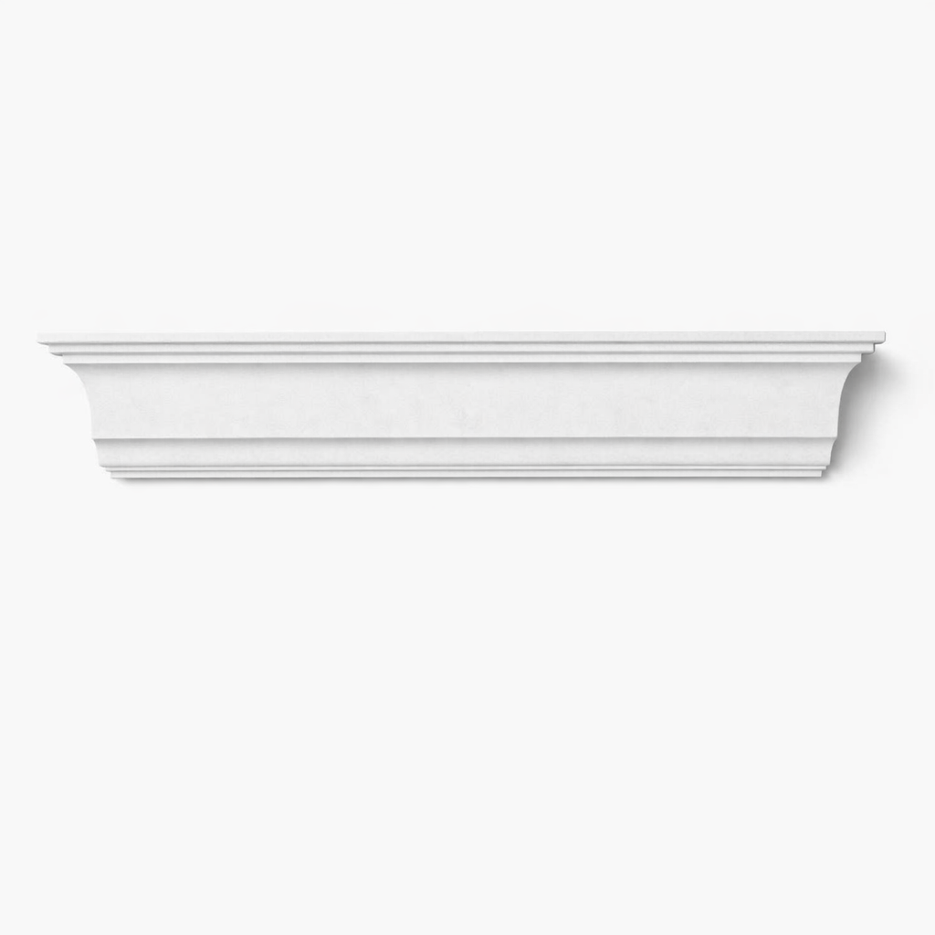 Stuckleiste C-38 – Deckenleiste aus Gips 115x150 mm
