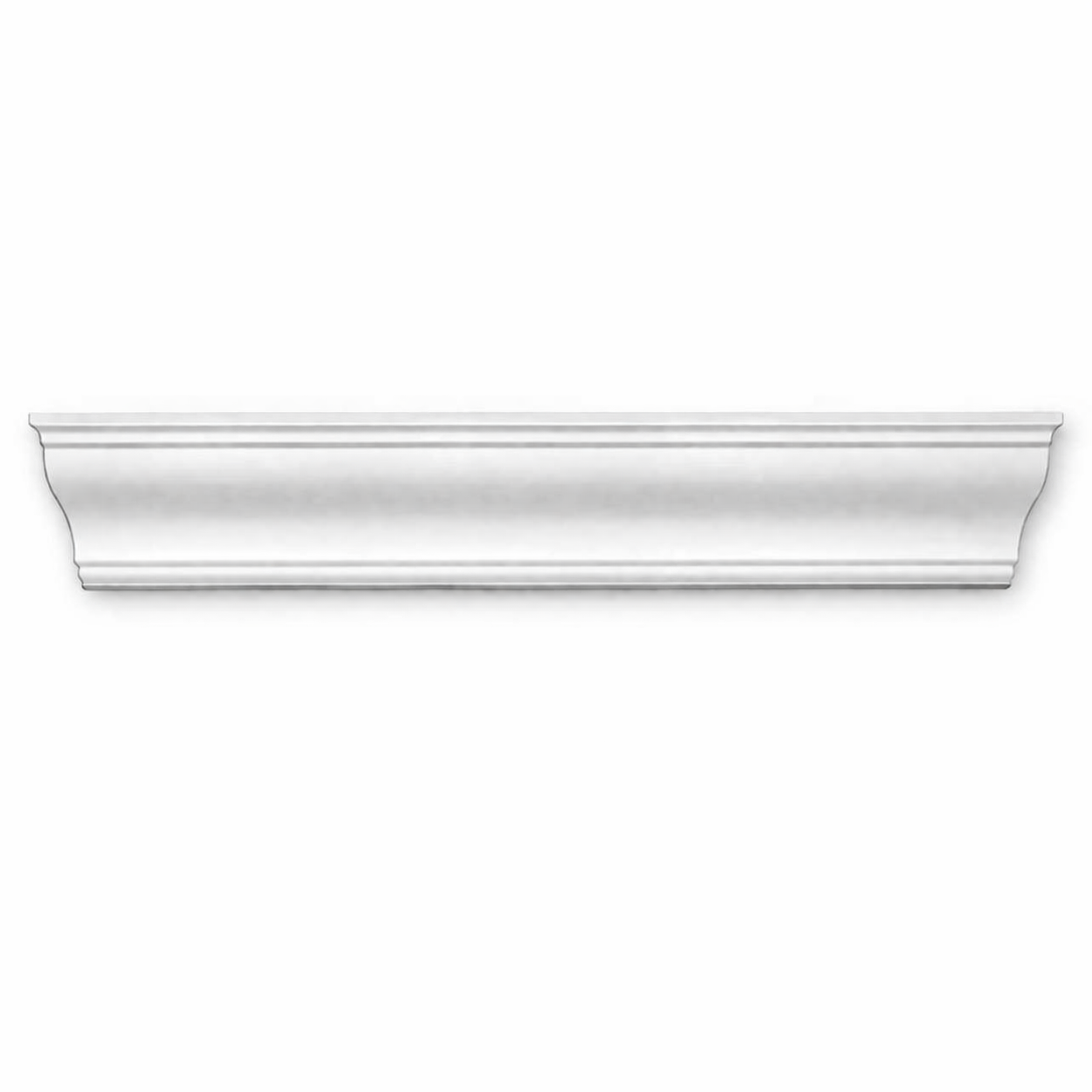 Stuckleiste C-40 – Deckenleiste aus Gips 178x207 mm