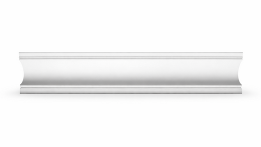 Stuckleiste C-35/S – Deckenleiste aus Gips 120x95 mm