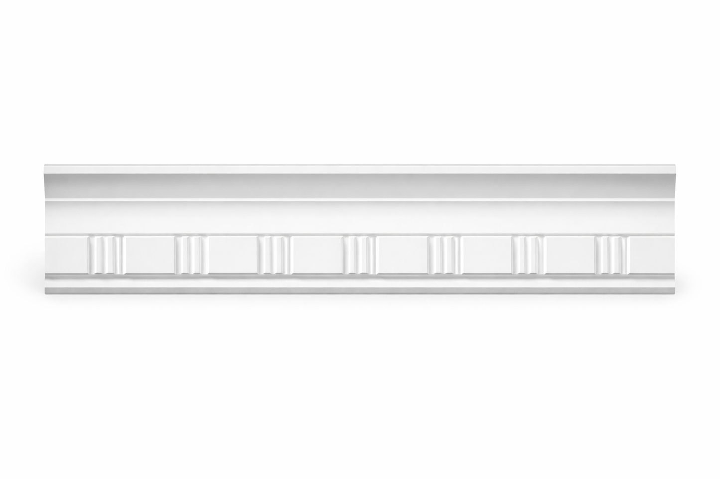 Stuckleiste C-06 – Deckenleiste aus Gips 50x60 mm