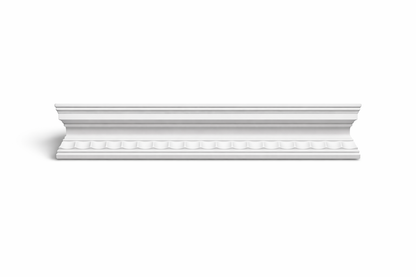 Stuckleiste C-08 – Deckenleiste aus Gips 83x79 mm