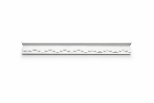 Stuckleiste C-09 – Deckenleiste aus Gips 50x67 mm